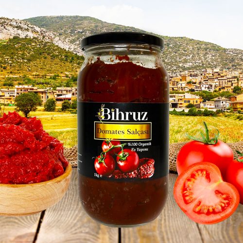 Domates Salçası 1kg Bihruz Organik Ev Yapımı