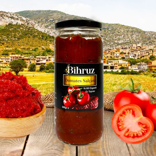 Domates Salçası 500gr Bihruz Organik Ev Yapımı