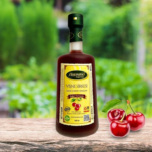 Vişne Sirkesi 500ml Havrano Doğal Fermante
