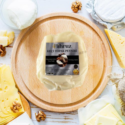 Keçi Sütlü Topak Peyniri Bihruz Tam Yağlı 1kg