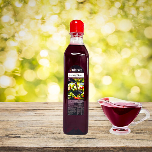 Salata Sosu 500ml Bihruz Organik Ev Yapımı