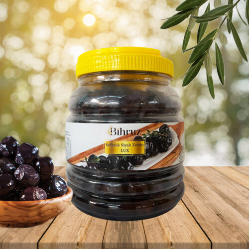 Sofralık Siyah Zeytin Lux Bihruz 1kg