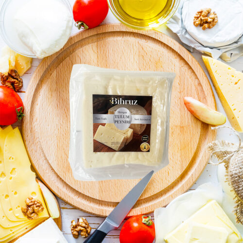 Manyas Tulum Peyniri Bihruz 1kg Tartılarak satılmaktadır
